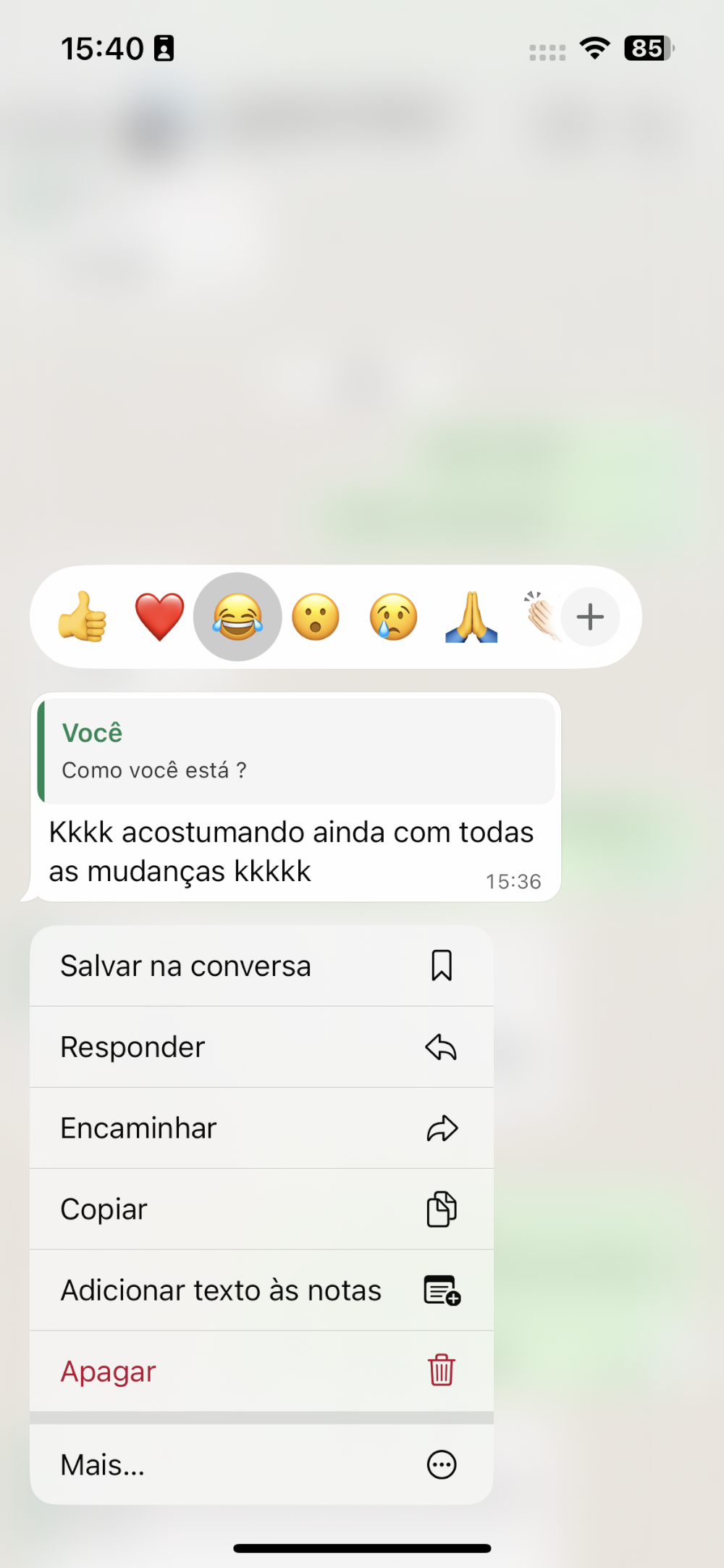 Depoimento sobre Geral