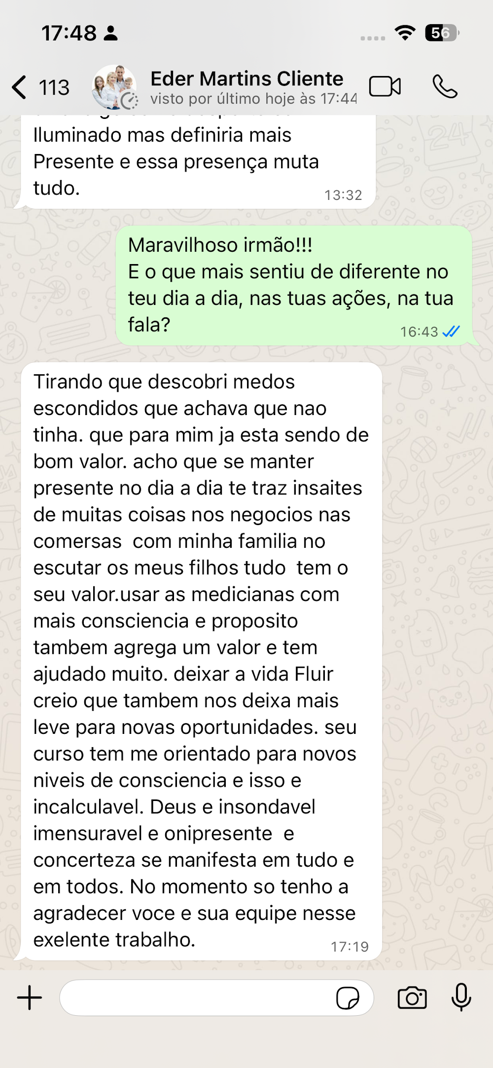 Depoimento sobre Geral